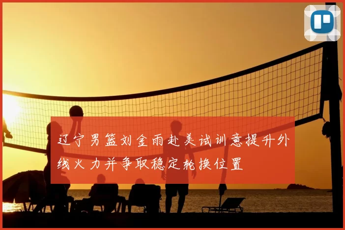 辽宁男篮刘金雨赴美试训意提升外线火力并争取稳定轮换位置