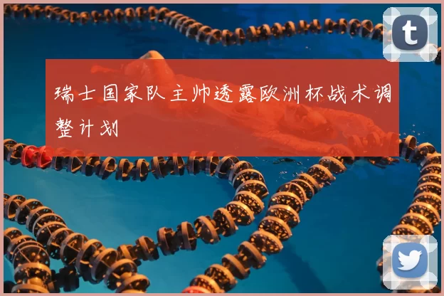 瑞士国家队主帅透露欧洲杯战术调整计划