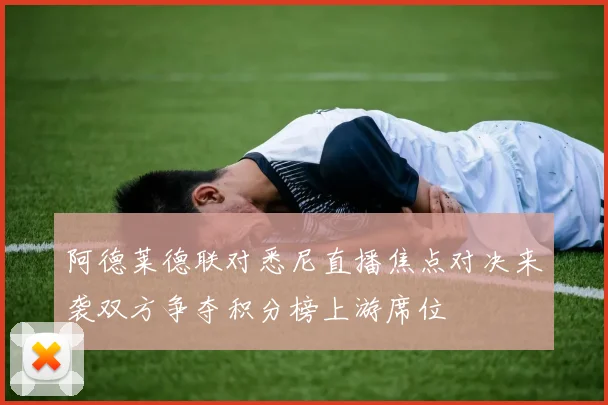阿德莱德联对悉尼直播焦点对决来袭双方争夺积分榜上游席位