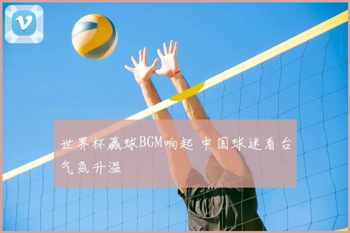 世界杯赢球BGM响起 中国球迷看台气氛升温